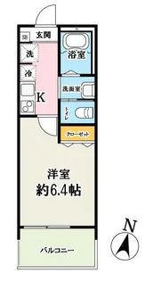 (仮称)キャメル宮前町【2階】の間取り