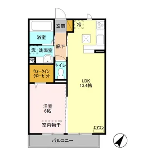 本郷の杜 マルン【1階】の間取り