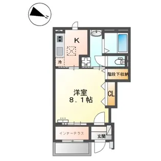 アルトポンテ【1階】の間取り