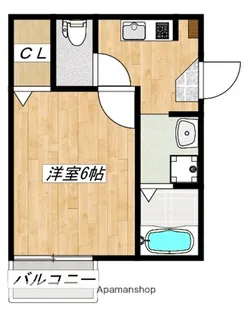 L’ARIA OMIYA【1階】の間取り