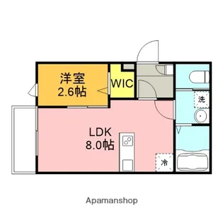 KEIAI RESIDENCE 日進【1階】の間取り