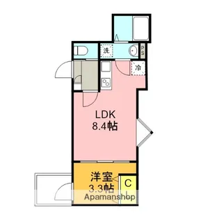 KEIAI RESIDENCE 日進【2階】の間取り