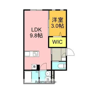 KEIAI RESIDENCE西大宮Ⅱ【3階】の間取り
