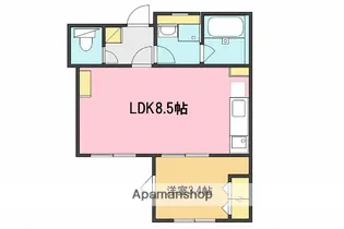 KEIAI RESIDENCE 宮原Ⅲ【1階】の間取り