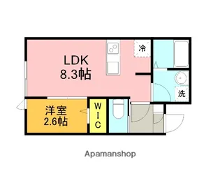 KEIAI RESIDENCE 宮原Ⅱ【1階】の間取り