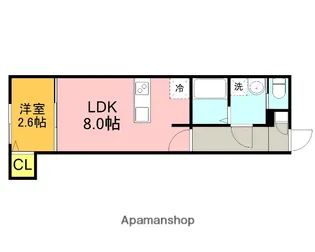KEIAI RESIDENCE 宮原Ⅱ【1階】の間取り