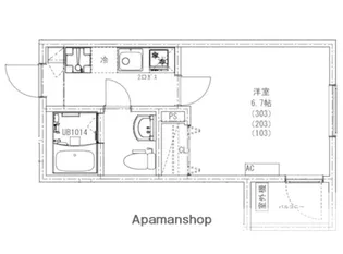KEIAI RESIDENCE 北大宮Ⅱ【1階】の間取り