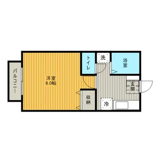 パークサイド【1階】の間取り