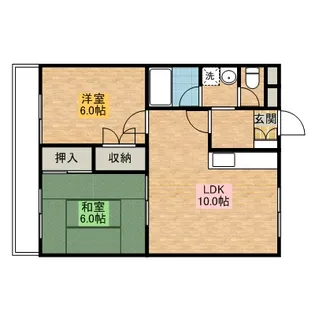 アルビオンシティ朝霞【3階】の間取り