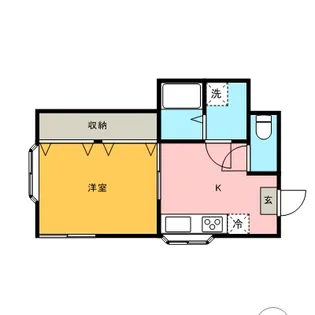 センターアイランド【102号室】の間取り