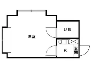 ラヴニールみずほ台【1階】の間取り