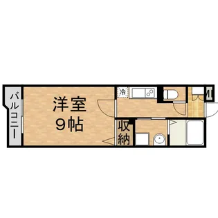 Ardeur アルドゥール【1階】の間取り