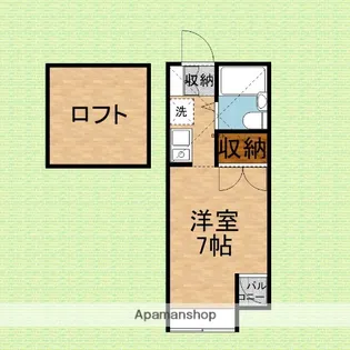 カーサ聖【2階】の間取り
