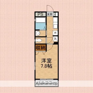 グランドソレーユ壱番館【1階】の間取り