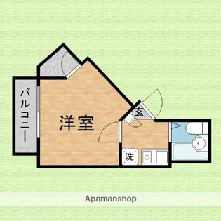 ステージ45(STAGE45)【1階】の間取り