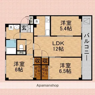 さくらパレス【2階】の間取り