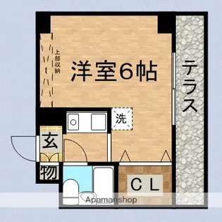 エーデルワイス志木【105号室】の間取り