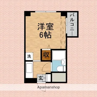 エーデルワイス志木【210号室】の間取り