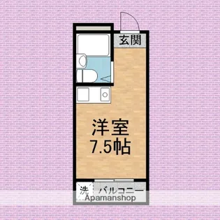 センチュリー三原【2階】の間取り