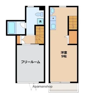 アヴァンセ【104号室】の間取り