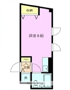 リブレパーシモン【1階】の間取り