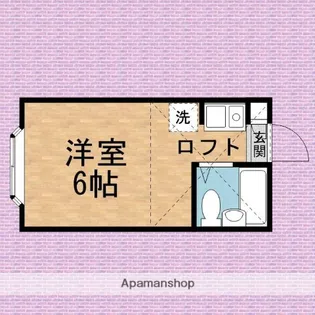 ベルメゾン東久保【2階】の間取り