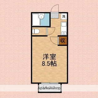 サンシャイン霞ヶ丘【2階】の間取り