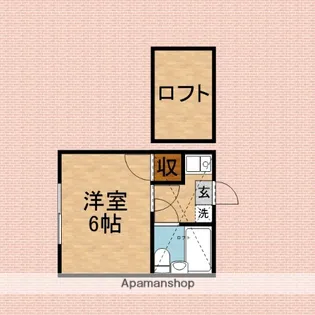 コーポサルビア【103号室】の間取り