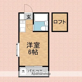 メゾンサチ【101号室】の間取り