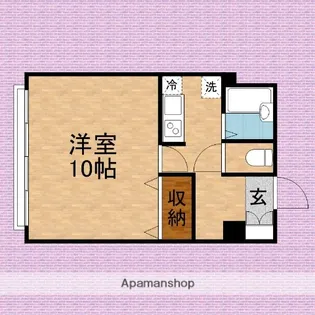 堀井ビルⅡ【207号室】の間取り