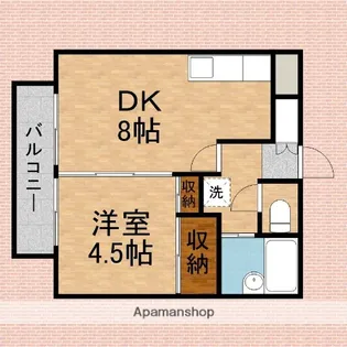 サンワード・イソダ【303号室】の間取り