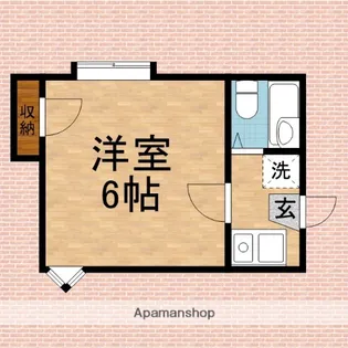 ルソール【1階】の間取り