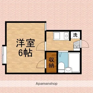 ルソール【3階】の間取り