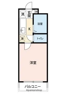 マイナビSTAYミライエ朝霞駅東口【306号室】の間取り
