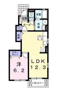 ヴィラ・フェリーチェⅡ【1階】の間取り