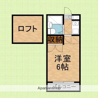 ローズハイツ朝霞【1階】の間取り