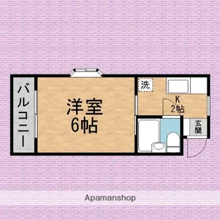 アルティア・レーヴ【1階】の間取り