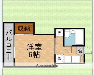 ドリームハイツ上福岡【1階】の間取り