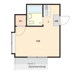 タムラハイツ【1階】の間取り
