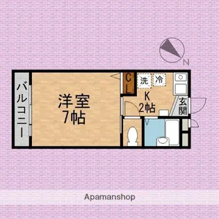 グローリアスⅡ【1階】の間取り