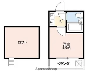 ニューハウス志木【2階】の間取り
