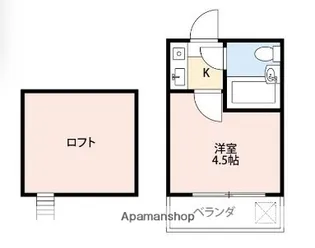 ニューハウス志木【2階】の間取り