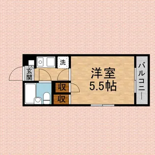 シルフィード志木【103号室】の間取り