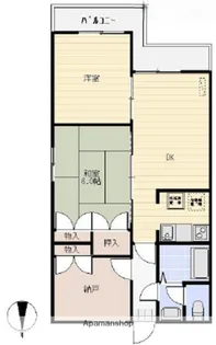 エスポワール古家【2階】の間取り