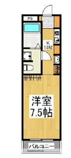 アサイビル【2階】の間取り