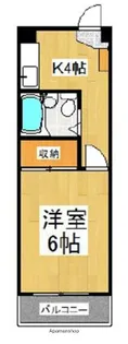 メゾンピュア【1階】の間取り