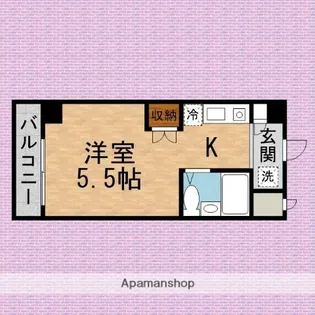 ライズイングサン朝霞台【2階】の間取り