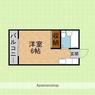 L−VINA朝霞【106号室】の間取り