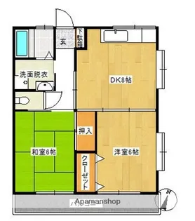 アーバンヒルズ【2階】の間取り