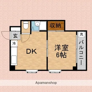 アリーナハイツ【3階】の間取り